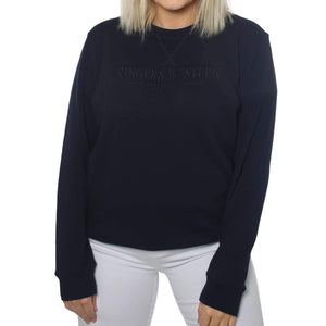 Ringers Western Kooyong Womens Crew Neck Pullover (4972842582153)