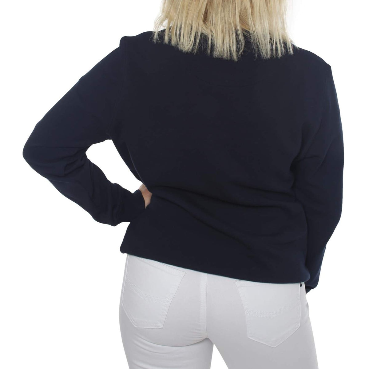 Ringers Western Kooyong Womens Crew Neck Pullover (4972842582153)