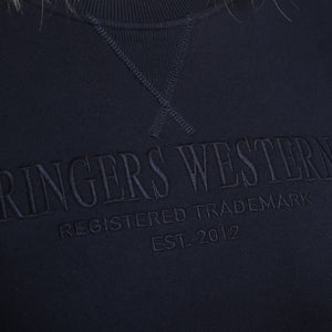 Ringers Western Kooyong Womens Crew Neck Pullover (4972842582153)