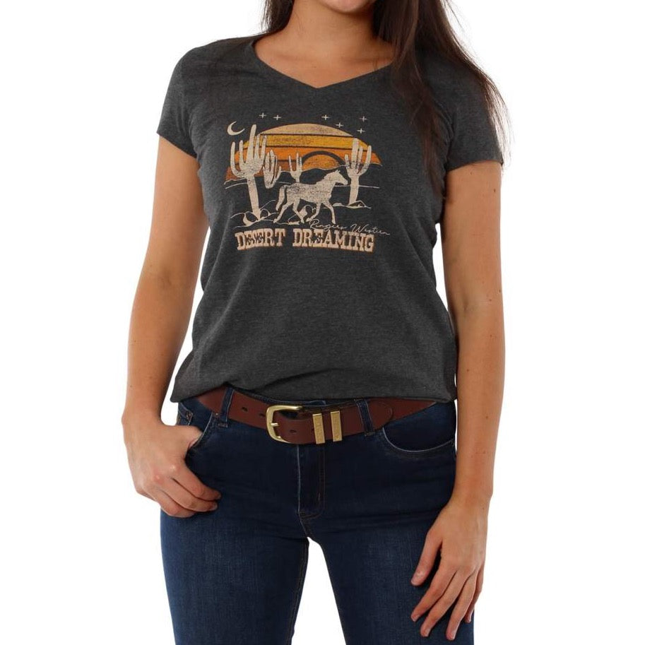 Ringers Western Desert Dreaming Womens T-Shirt (5713579901086)