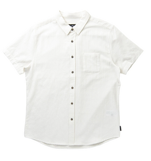 Rusty Overtone Short Sleeve Linen Shirt