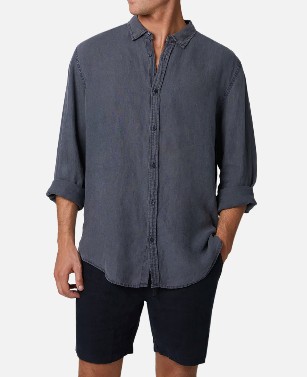 Industrie The Tennyson Linen Shirt Mainstreet Clothing