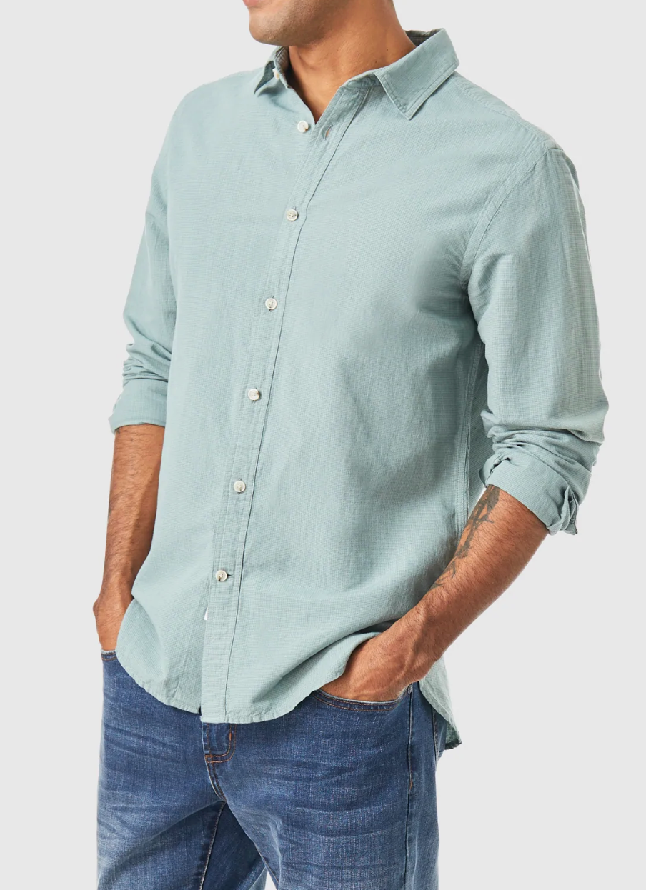 Blazer Collins Textured Shirt