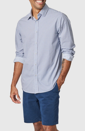 Blazer Tate Paisley Print Shirt