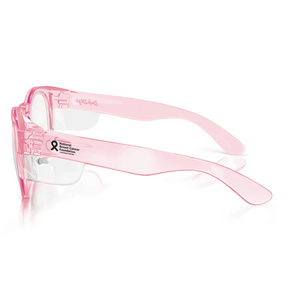 SafeStyle Cruisers Pink Frame Clear Lens