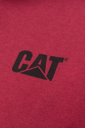 CAT Trademark Banner Hooded Sweat