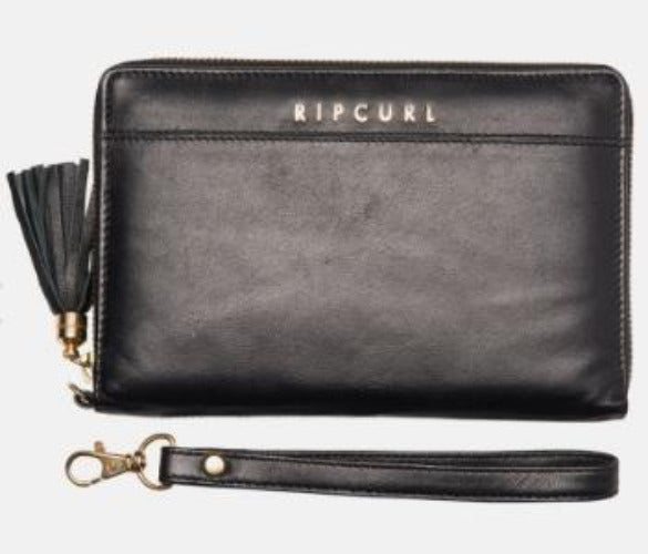 Rip Curl Kroo RFID Protection Leather Oversized Wallet DARK CHOCOLATE,  BROWN, CHOCOLATE, BLACK - Southern Man