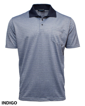 Tradewinds Jacquard Stripe Polo