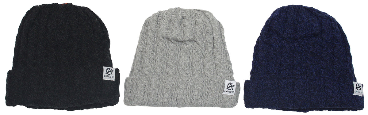 Anticorp Cable Lined Beanie (4498671730825)