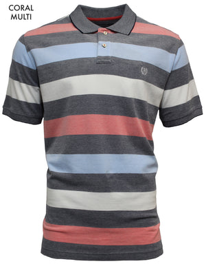Blazer Miles Oxford Stripe Polo (4498537414793)