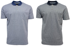 Blue Horizon Poly Cotton Polo (4498773213321)