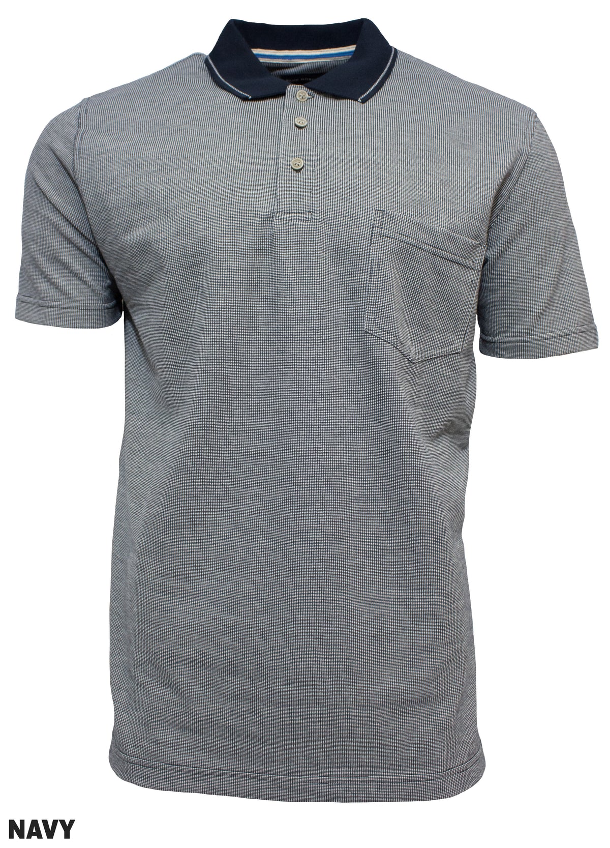 Blue Horizon Poly Cotton Polo (4498773213321)