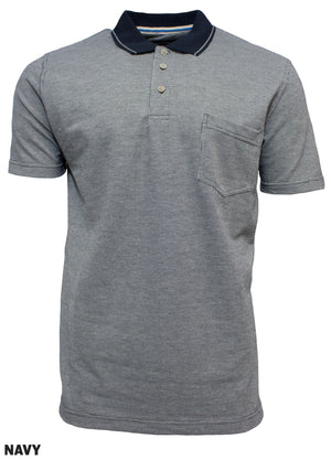Blue Horizon Poly Cotton Polo (4498773213321)