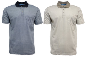 Blue Horizon Poly Cotton Polo (4498809979017)