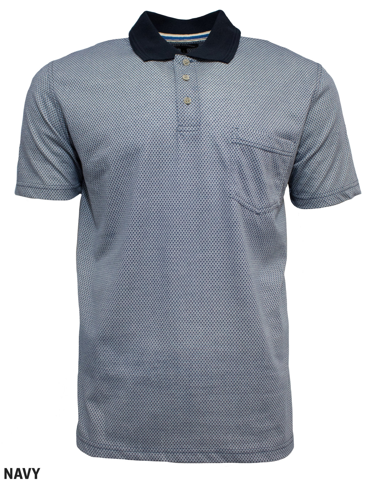 Blue Horizon Poly Cotton Polo (4498809979017)