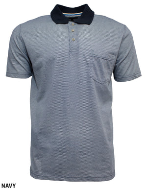 Blue Horizon Poly Cotton Polo (4498809979017)