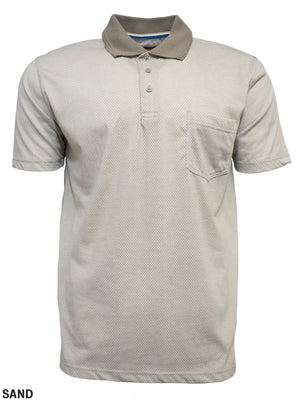 Blue Horizon Poly Cotton Polo (4498809979017)