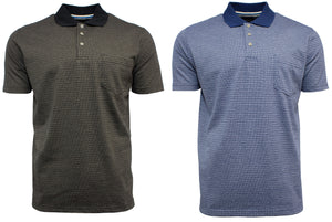 Blue Horizon Poly Cotton Polo (4498773737609)