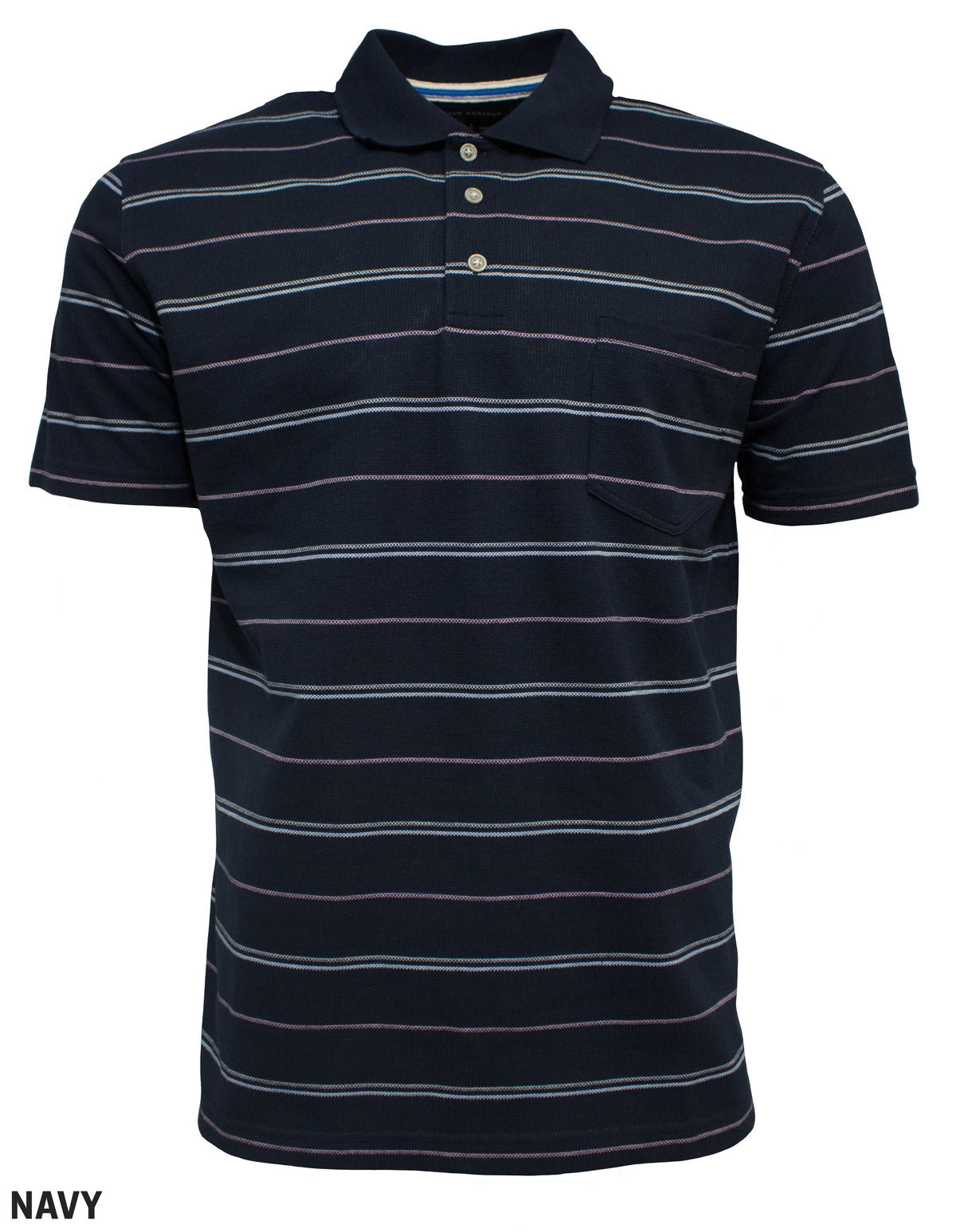 Blue Horizon Poly Cotton Polo (4498811125897)
