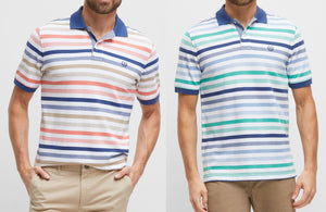 Blazer Eli Stripe Pique Polo (4498844680329)