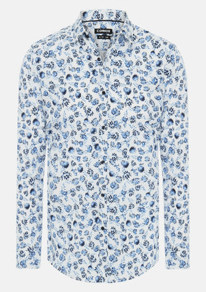 Connor Mansion Slim Stretch Shirt (4498530566281)