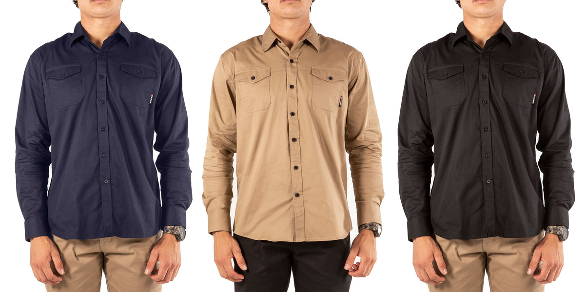 UNIT Craftman Stretch Shirt (4498893635721)