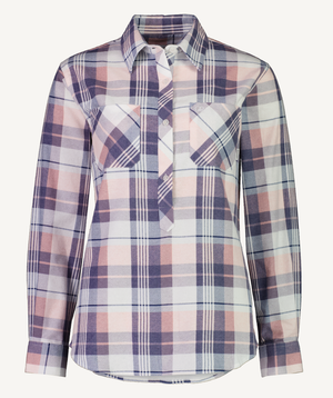 The Swanndri Women's Egmont Flannelette Twin Pack offers a classic plaid look in purple, blue, and pink hues. With brushed cotton for comfort, button-down style, and two front pockets, it's a versatile wardrobe staple.
