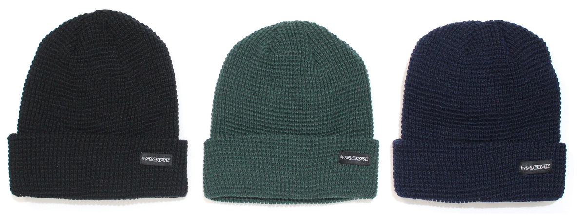 FlexFit Folded Pique Beanie (4498686869641)