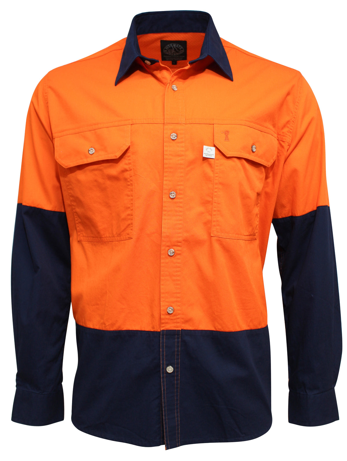 Ritemate Hi Vis Australian Cotton Shirt (4498674385033)