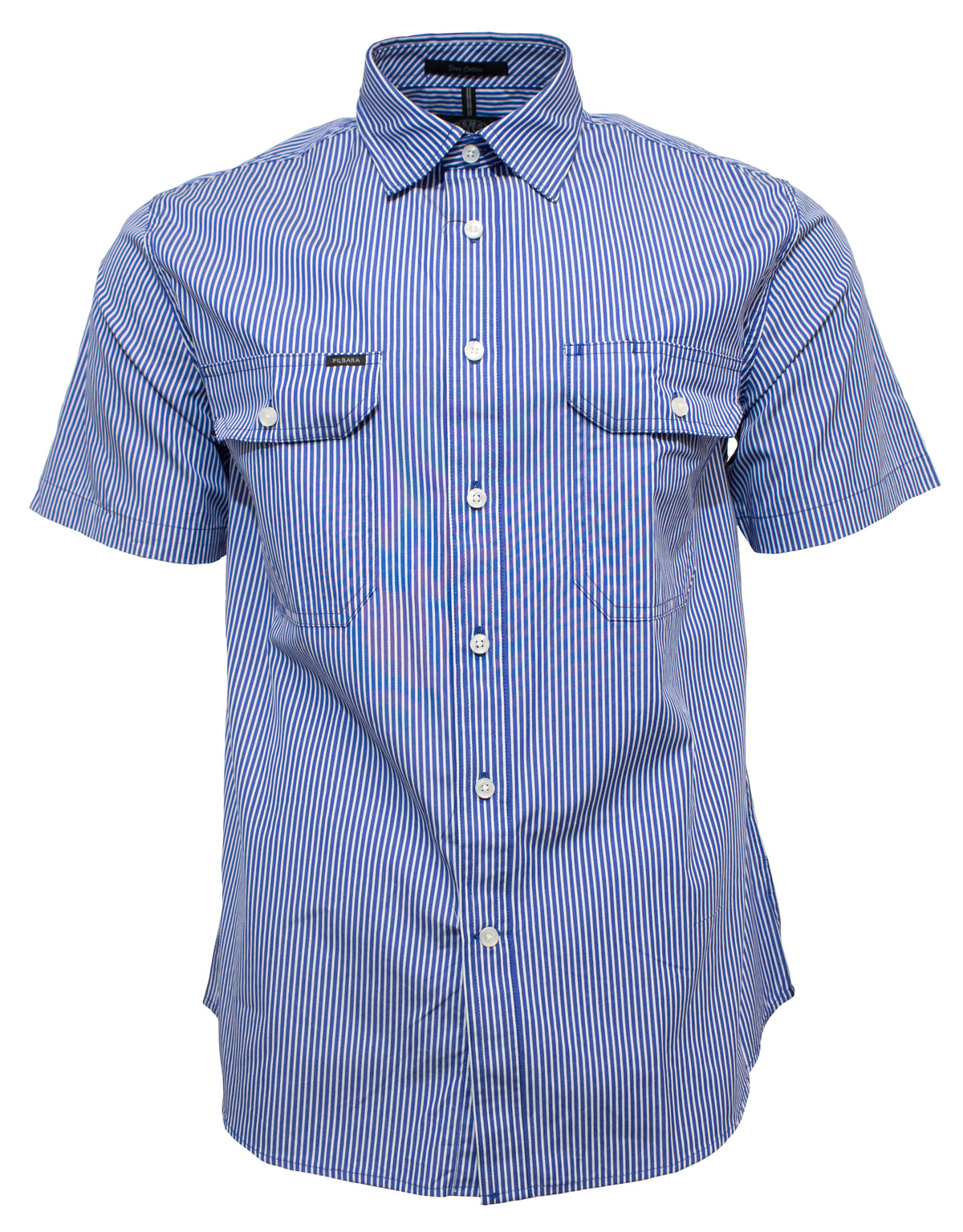 Ritemate Pilbara Short Sleeve Stripe Shirt (4498138857609)