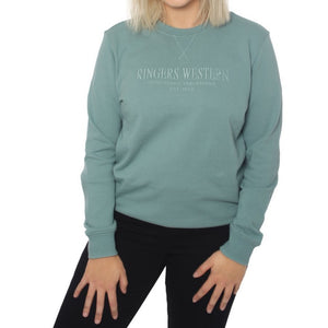 Ringers Western Kooyong Womens Crew Neck Pullover (4972842582153)